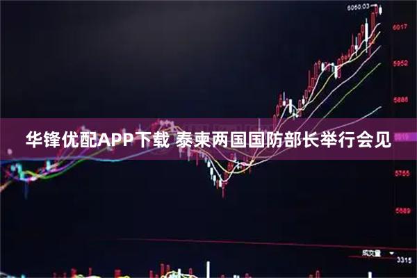 华锋优配APP下载 泰柬两国国防部长举行会见